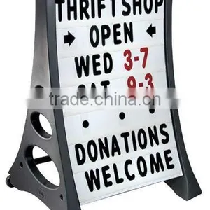 Metal Curb Sign thumbnail-1