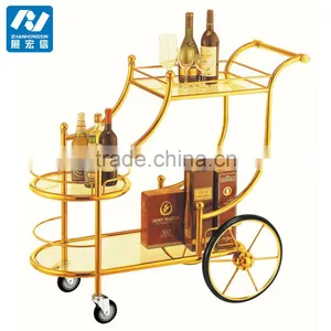 Hotel Wine Trolley Liquor Cart Hot Selling thumbnail-2