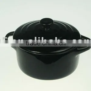 Stoneware Casserole Round Shape thumbnail-1