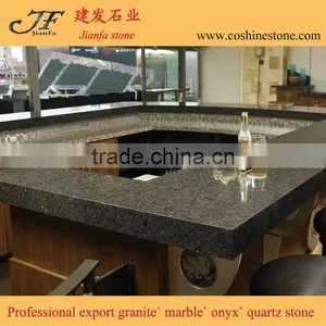 Customize Deep Colour Restaurant Surround Marble Quartz Bar Tops thumbnail-1
