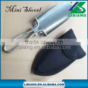 Hot Folding Stainless Steel Mini Shovel for Fishing Necessity thumbnail-1