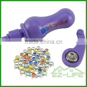 Mini Bedazzler Clothing Nail Rivet Rhinestones DIY Setter Tool Kit thumbnail-1