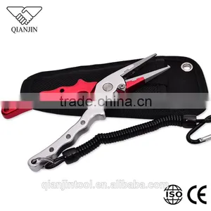 QJF-J33 Colorful High Quality Aluminium Alloy Fishing Plier thumbnail-1