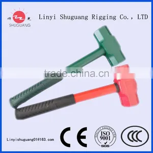 Linyi Shuguang Supply Double Face Sledge Hammer With Fiberglass Handle thumbnail-1