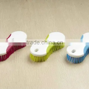 Hot Selling Plastic Flat Handle Cleaning Scrub Brush thumbnail-2