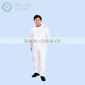 Disposable Nonwoven Microporous Coverall,approved CE Type5 Type6 Standard thumbnail-3