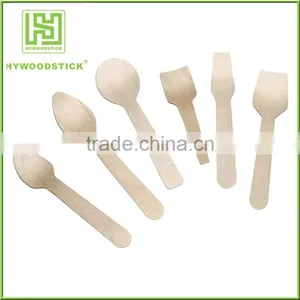 Promotion Stock Moder Style Disposable Wood Spoon thumbnail-1