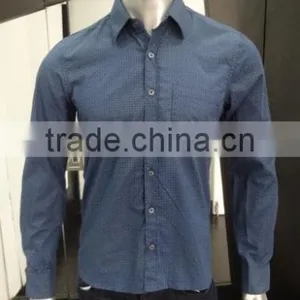 Mens Long Sleeve Printed Shirt thumbnail-2