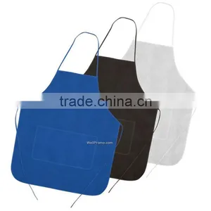 White Bib Apron XG Design Apron thumbnail-1