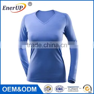 100% Merino Wool Thermal Wicking Sport Wear Antibacterial Plain Gym Branded T-shirt thumbnail-2