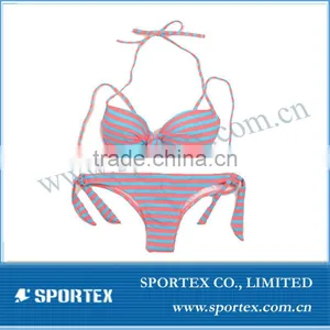 2016 OEM Printed Nylon Spandex String Sexy Brazilian Bikini Swimwear SSWA-0708 thumbnail-2