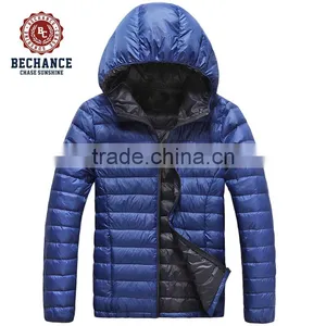 Comfortable Winter Ultralight Down Jacket With Hood High Quality Outdoor Jacket Wholesale thumbnail-4