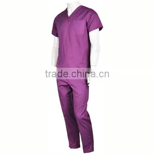 Popular Purple Medical Nurse Uniform Hosptial Uniform thumbnail-2