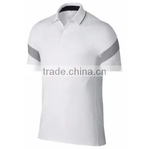 2016 Custom Dry Fit Design Color Combination Short Sleeve Polo T Shirt Men's thumbnail-3