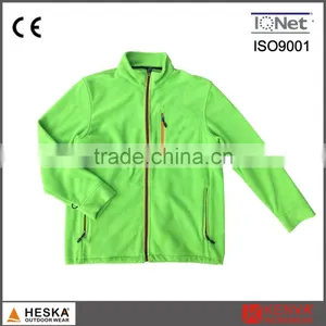 Wholesale High Quality Promotional Cheap Men Polar Fleece Jacket no Hood thumbnail-1