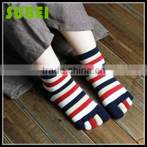 2015 High Quality Thin Summer Fashion Female Five Fingers Socks,Pure Cotton Breathable and Anti-Bacterial Toe Scoks thumbnail-1