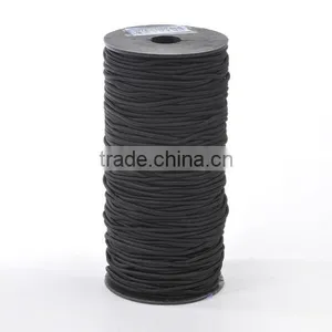Black Rubber Elastic Rope thumbnail-1