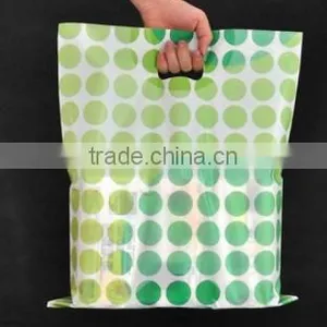 Apparel Die Cut Handle Plastic Bag thumbnail-1