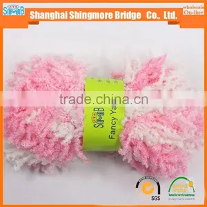 Online Shopping China Novelty Yarn Supplier Hot Wholesale Acrylic Knitting Loop Yarn for Neckerchief thumbnail-3