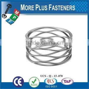 Made in Taiwan High Quality Beryllium Copper Wave Spring Washer Wave Spring Lock Washer Wave Spring Washer thumbnail-3