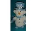 Custom Design Christmas Gift Cute Snow Kid in Blue Clothing thumbnail-1