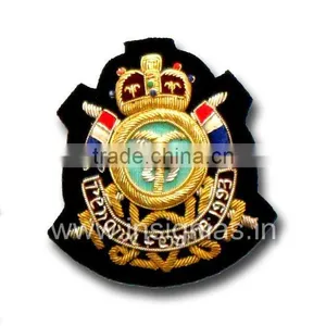 Embroidered Bullion Wire Badges thumbnail-1