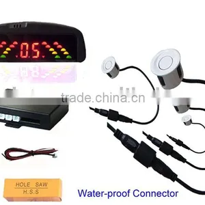 With Switch,Waterproof Sensors!Rainbow LED Display Car Parking Sensor System Car Parking Assist Systems thumbnail-1