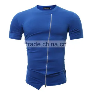 Men's Sports Gym Short Sleeve T-shirt Casual Basic Tops Tee thumbnail-3