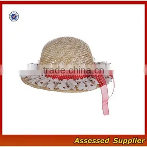 CN337/Fashion Kids Straw Hats Mens Straw Hats Fedora/wholesale Straw Hats Cheap thumbnail-2