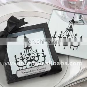 Mirrior Coaster China Wholesale Wedding Giveaway Gift Favor thumbnail-1