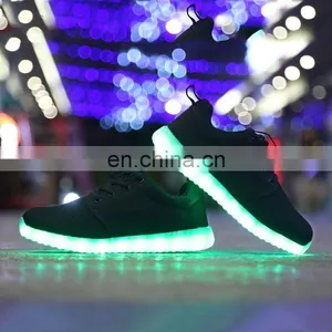 Hot New USB Charge Light up Luminous Mesh Shoes Summer Men Women Sportswear Casual Shoes LED Shoes Sneakers thumbnail-5