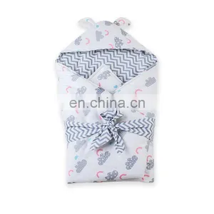 Adjustable Baby Organic Wrap Set Newborns Muslin Swaddle Blanket thumbnail-1