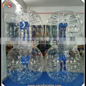 Hot Selling Inflatable Blue Bumper Knock Ball, Belly Bumper Ball, Inflatable Bubble Ball thumbnail-1