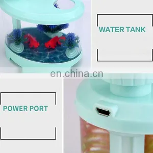 Hot Sale USB Ultrasonic Humidifier With Colorful LED thumbnail-5