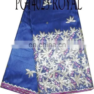 Wholeslae African Silk George Lace(PCG14023) thumbnail-1