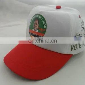 Pre-curved Visor and Five-panel Construction Twill Cap With Adjustable Hookloop thumbnail-6