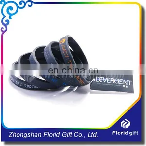 Company Anniversary Gifts Fashion Custom Logo/color Silicone Bracelet thumbnail-4