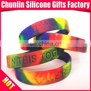 CMYK Printing Silicone Wristbands thumbnail-4