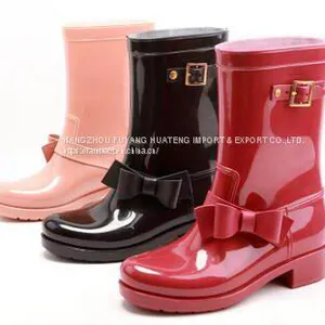 Vogue Women PVC Rain Boot, Ladies's Rain Boots, Popular Style Boot, New Fashion Women Rain Boot thumbnail-1
