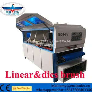 Strong Wood Wide Belt Sanding Brush Polish Machine for Cabinet Door thumbnail-2