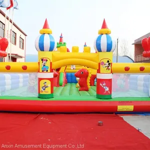 Giant Commercial Disney Playground Inflatable Bounce House for Sale thumbnail-2