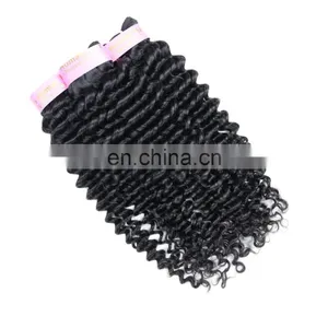 100% Brazilian Human Virgin Hair 9A Grade Hair Bundles in Deep Curly no Chemical Process Cuticle Aligned Hair thumbnail-2