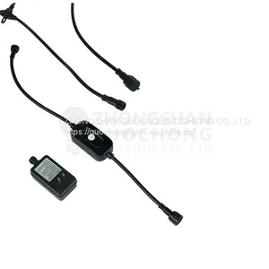 RGB, 15 E27 SUSPENDED SOCKET, OUTDOOR COMMERCIAL WEATHERPROOF STRING LIGHT, S14 BULBS thumbnail-1