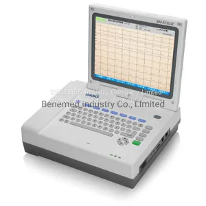 12 Inch Digital Hospital Electrocardiograph 12 Channel ECG Machine thumbnail-2