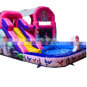 Air Pop up Popular Princess Theme Kids Party Inflatables With Pool and Ocean Balls thumbnail-2