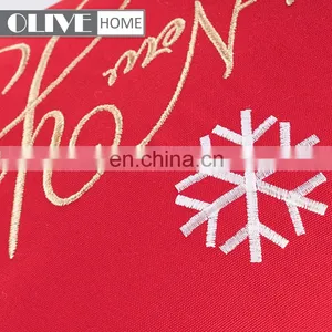 New Product Gold Thread Embroidery With Applique Sofa Cushions For Christmas thumbnail-4