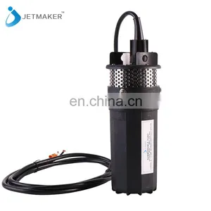 Automatic Control Solar Fuel Battery Powered High Pressure DC Submersible Water Pump thumbnail-2