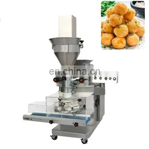 Encrusting and Filling Machine for Kibbeh Kubba Croquette Falafel Coxinha thumbnail-2