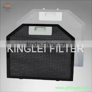 European Range Hood Filter Aluminum Frame and Meshes Plastic Lock Button thumbnail-5