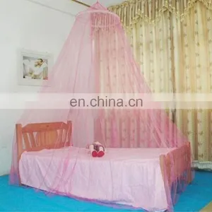 1pcs Elegant Round Lace Insect Bed Canopy Netting Curtain Dome Mosquito Net Bed thumbnail-1